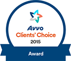 Avvo Clients Choice 2015 Award